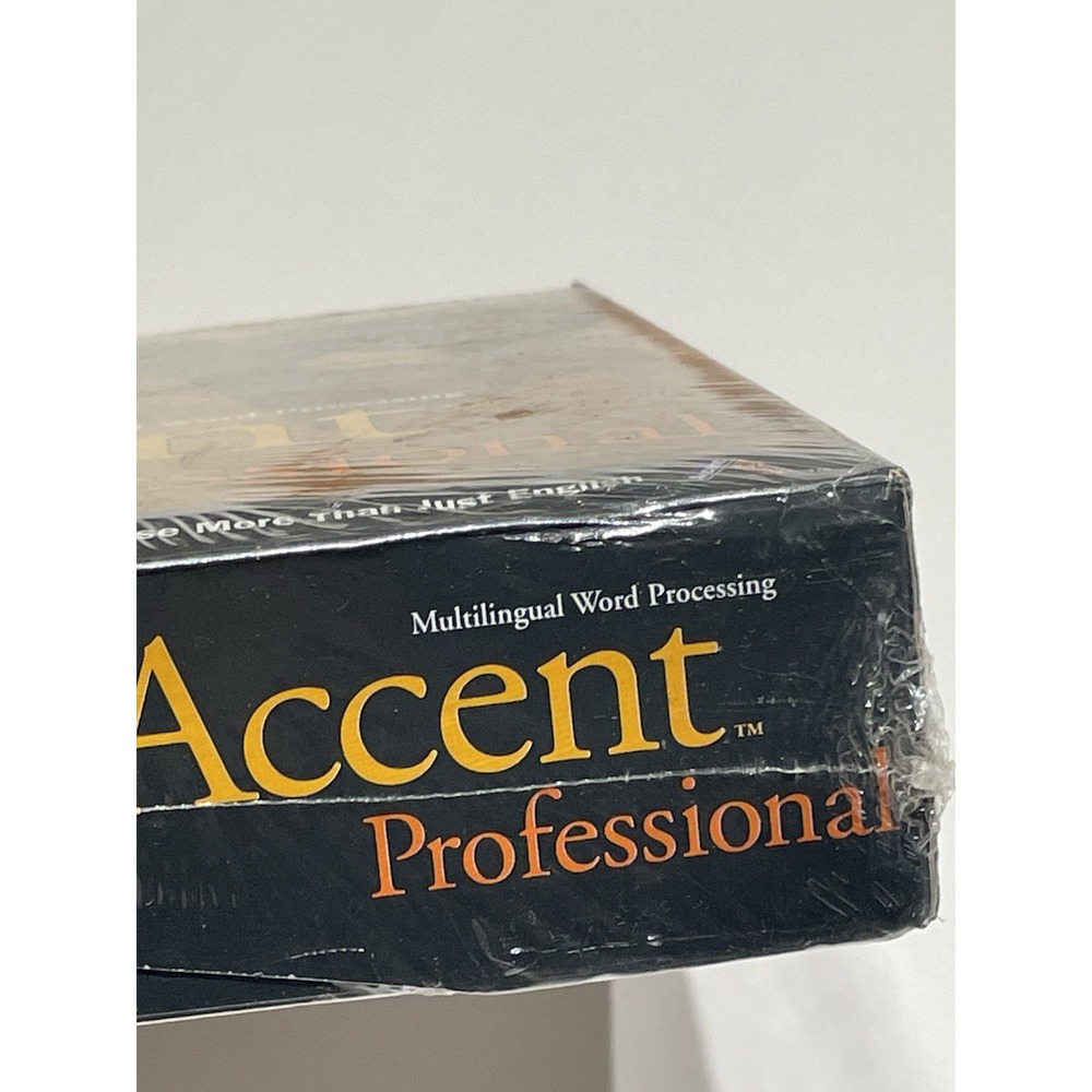 Accent Professional V2.0 Multilingual Word Processor Vintage Windows 95 Sealed - Picture 10 of 10